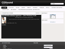 Tablet Screenshot of cdsound.cz